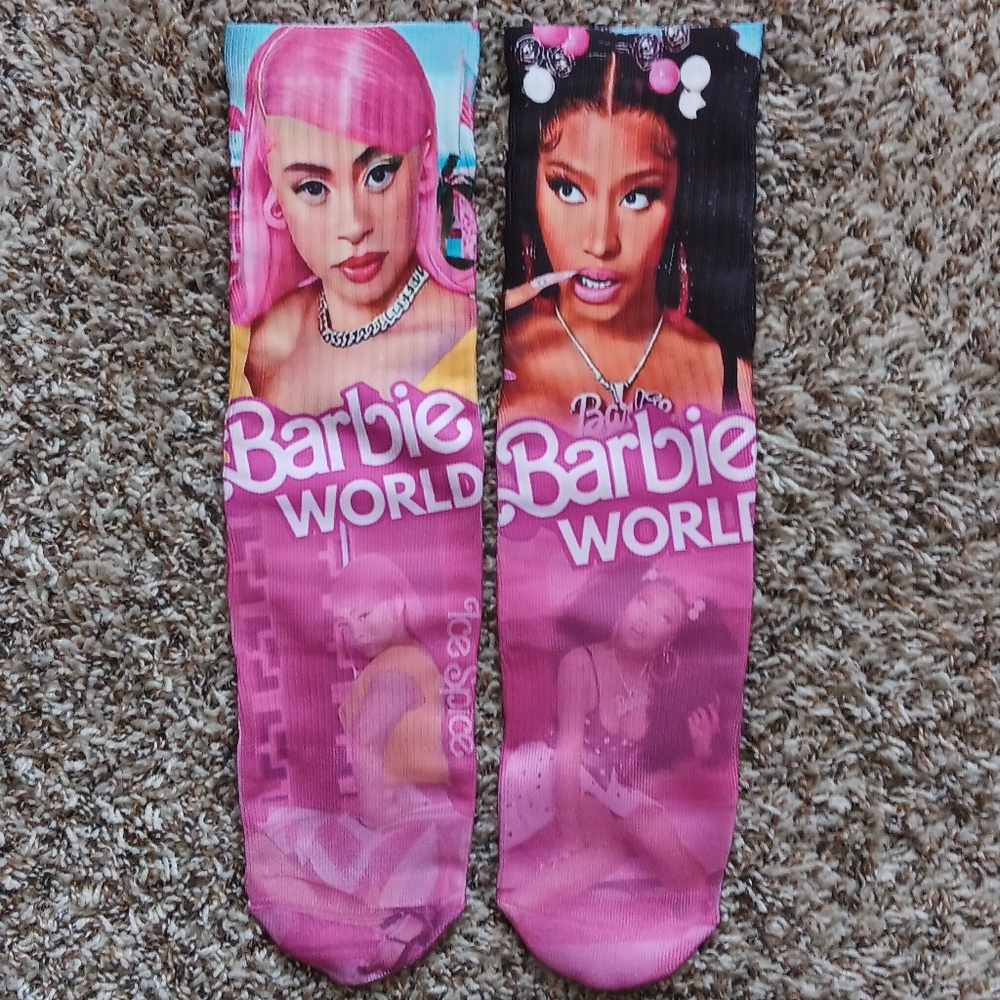 Barbie world socks